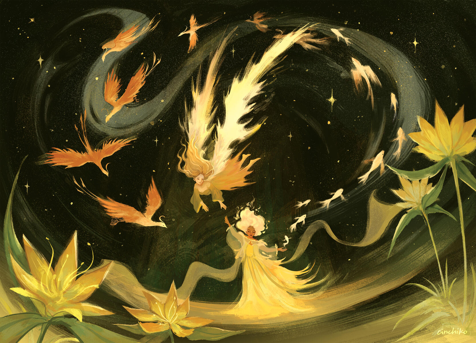 With a breath, life arises (2024)