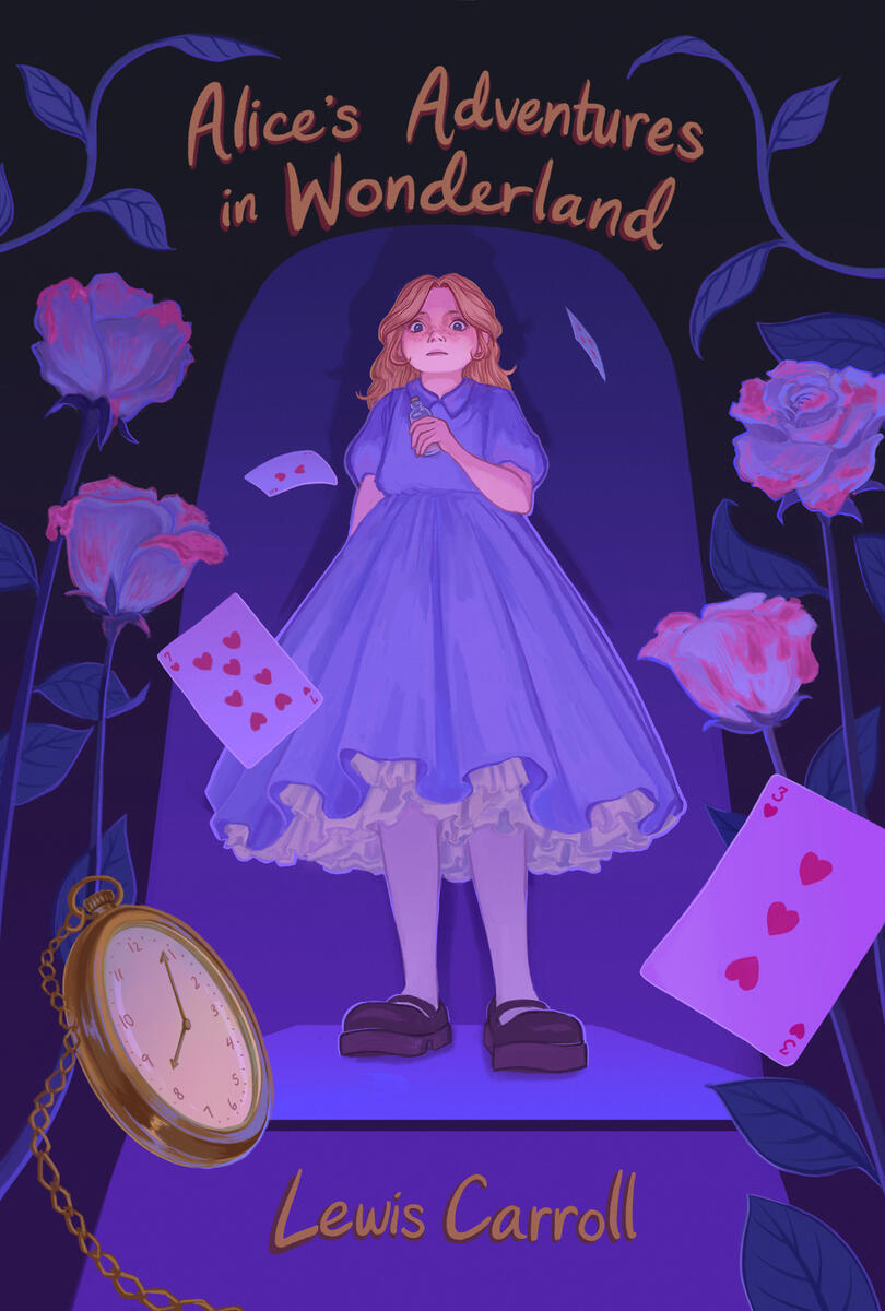 Alice in Wonderland Book Cover (2023)